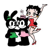 Fanny, Ortensia, and Betty Boop