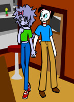 Request: Cleo and Lucky on a Date