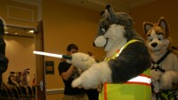 Wolfpac and Argus - MP2012 Fursuit Parade