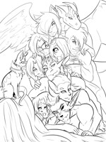 Gather together for the pic