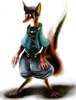 Dressed as Fox