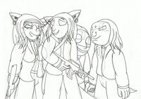 Payday - Furnationday Art WIP