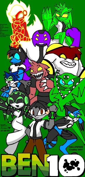 Tony Cromo on X: So, dear Ben 10 followers, as promised, select the  classic Ben 10 halloween aliens for me to draw. #Ben10 #Halloween   / X