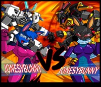 JonseyBunny Comm:  Mirrior Mech Match
