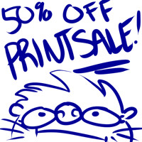 50% OFF PRINT SALE!