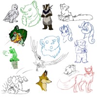 Giant Sketches and Stuff Dump