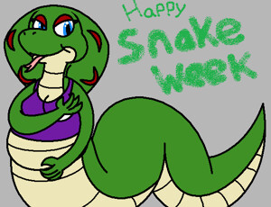 Happy Lewd Snake