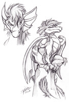 Rooth'ragon sketchpage -- by commissar-k