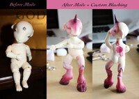 Rose -Unicorn BJD-