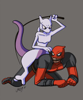 Mewpool (role reversal) - commission by nalem