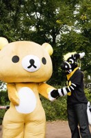Holding Rilakkumas paw