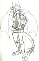 Sketch: Dragon Lady