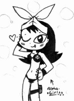 Sexy Swimsuit Alpha-Girl