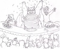 Jokull wins a nomming contest!