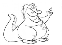 Louis gator Sketch.
