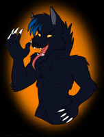 Blackie is going to the Monster Bash