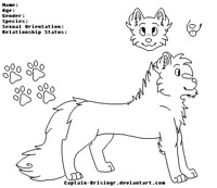 Canine Ref Lineart