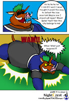 Commission: Spike vs Blue mountain by k9manx90 7-10