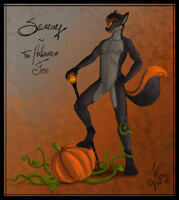 Sammy, The Halloween Fox by Kory