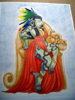 Johanna Aztec Priestess 