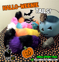 Hallo-weenie Tails! on Etsy