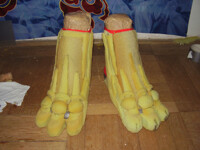 Deathclaw WIP - feet