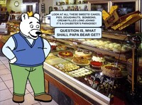 Mr. Bear In Bakery
