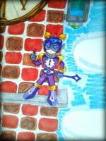 Megaman Fanart: DLN 00.1 Time Man