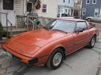 79 Mazda rx7 cleaned 