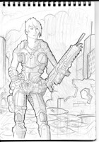 My sketchbook - Not Furry at all