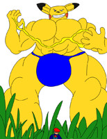 Pika-shrink (Colored by NestleKilla)