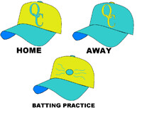 FLB hats - Quad City River Rats