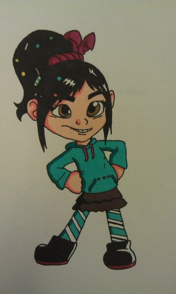 Vanellope Von Schweetz by AngelPaw -- Fur Affinity [dot] net