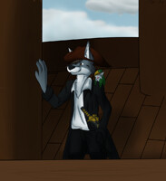 the captain kaisama of the wolfgang pirate crew