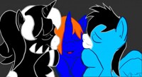 Pony Furry Kiss Stock Illustration 1303739515