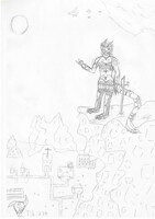 art trade four dragon flare soldier