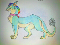Fluffy Coloured