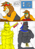 'Fangs For Nothing' pg.3 (Color Commission 4/7)