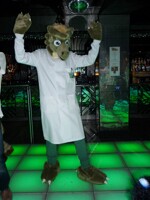 Dragon Scientist on the dancefloor!