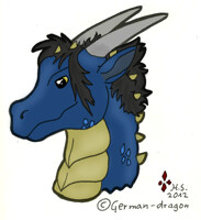 [COMMISSION] Head- German-Dragon
