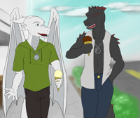 Ying Yang Ice Cream [request for fur_stalking]