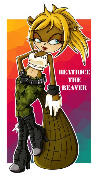 Beatrice the Beaver by April Lily Fur Affinity dot net