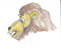 (PB) Lion Head (side)