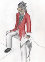 Christmas Picture: Azrael (Also called "I Don't Do Christmas