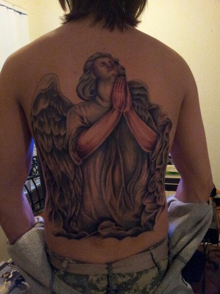 Angel tattoo by Midnite7175 on DeviantArt