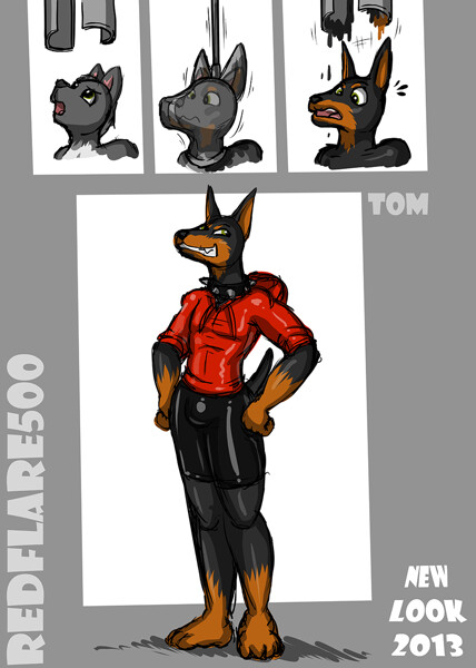 Rubber Tiger Tom Reference by Rednoodle by Redflare500 -- Fur