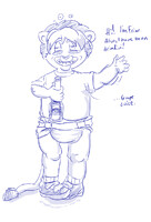 Dec 30 Stream Sketches - Drunk Friar