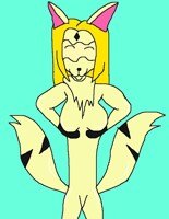 laura latex kirara transformation 4