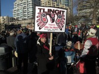 Tlingit Supports Idle No More (Seattle)