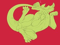 Rolly polly pawsies (commission, by Fydbac)